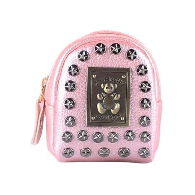 China Cute Japanese South Korean Central Institute of Statistics Mini Mini Student Fashion Coins with Key Chain One-in-One Change Wallet for sale