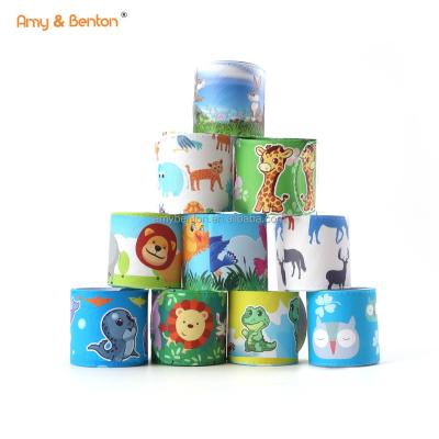 China Trendy Cartoon Animals Design Wristbands Slap Wristbands Toys Gifts Classroom Prizes For Kids for sale