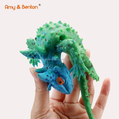 China Durable realistic tpr toys model material relieve stress toys TPR simulation lizard tpr toys for sale for sale