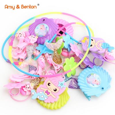 China 2019 new arrivals birthday party supplies mermaid toy girl headdress pinata fillers cheap toys for party bags for sale