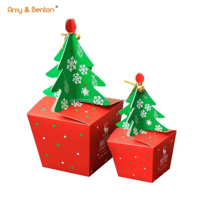 China 2022 Christmas tree gift paper box 2022 other decorations for sale