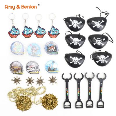 China 26 Pcs Pirate Toy Set As Gift New Arrival Halloween 2020 Pirate Set Pirate Accessories Custom Set Pirate Party Supplies for sale