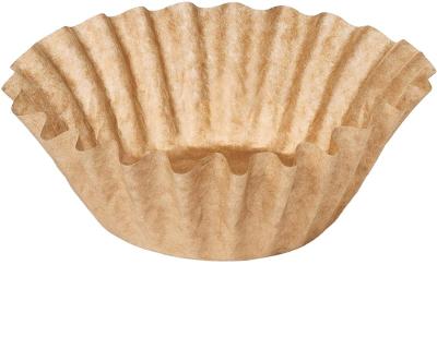 China Nature Wood Color 8-12 Cup Sustainable Premium Coffee Filter Paper for sale