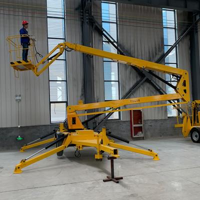 China Hotels Arm Car Hydraulic Table Lift Curved Arm Portable Automotive Scissor Lift for sale