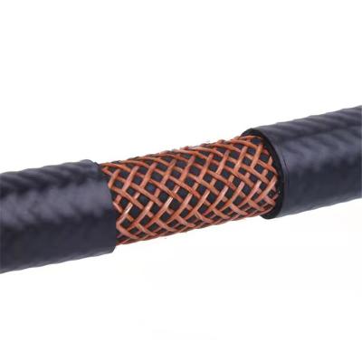 China Hydraulic Oil Textile Reinforced Hydraulic Rubber Hose EN854-1TE for sale