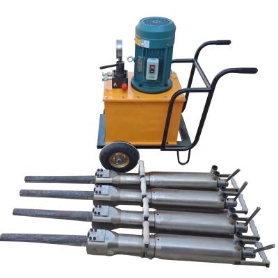 China Hand Held Small Surface Mining Rock Splitter Rock Splitter Machine For Pavement Engineering for sale