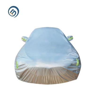 China Peva Waterproof All Weather Protection Car Body Cover Rain Sun Snow Dust Waterproof Car Cover for sale