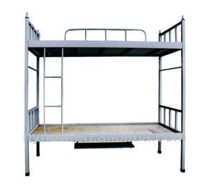 China Bunk Bed Metal School Bank Bed for sale