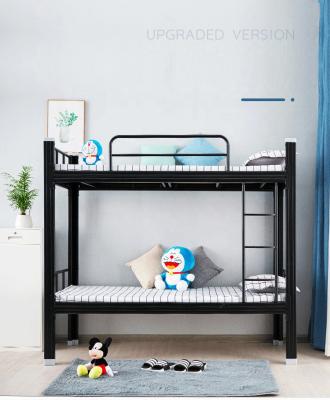 China Kids Modern Strong Steel Metal Double Beds Army Bunk Beds Kids Dorm Furniture Home Bedroom Military Bunk Bed for sale