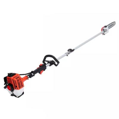 China New Long Reach 2-Stroke Pole Chainsaw 25.4cc Multifunctional Olive Brush Cutter for sale