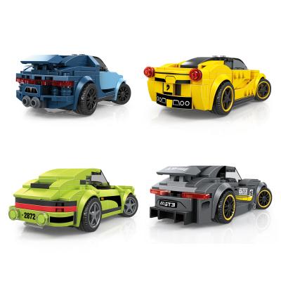 China Factory direct selling eco-friendly material Sinyo children's educational building blocks toy supercar70-73 for sale