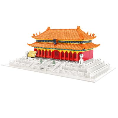 China Factory Direct Selling Sinyo Eco-friendly Material Children's Educational Building Blocks Play Hall of Supreme Harmony-Beijing,China for sale