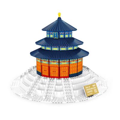 China SINYO Eco-Friendly Material Children's Educational Promotion Toy Hall Of Prayer For Good Harvest-Beijing,China for sale