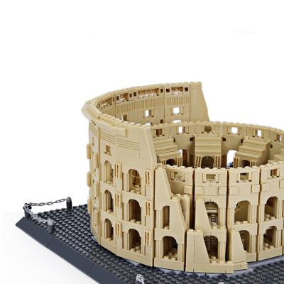 China Toy Top Fashion Colosseum-Rome Italy Eco-friendly Material Children's Educational Blocks SINYO Building Toy Bricks for sale