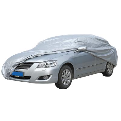 China Customized Universal Size Special Polyester Sedan Car Waterproof Dustproof Cover for sale