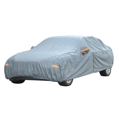 China Special Customized 250G PVC With Cotton Material Waterproof Car Cover for sale