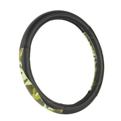 China Eco-friendly Camouflage Color Chinese Supplier Custom Steering Wheel Cover for sale