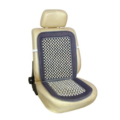 China Fast Delivery Durable Heated Beige Car Seat Massage Cushion for sale