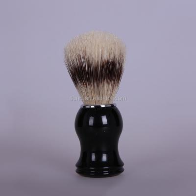 China Factory price Soft Boar Bristle Hair Shaving Brush Plastics Handle Beard Brush for moustache glooming,Cosmetic Products for man for sale