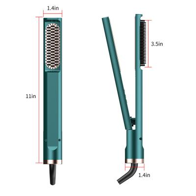 China New Arrival Highest Standard Multifunctional Hair Straightener Brush 3 in 1 Hair Curler Hair Straightener and Brush for sale