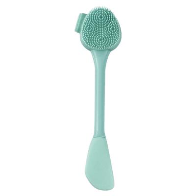 China Face Scrubber Silicone Soft Facial Massage Brush Washing Sponge Massage Pore DEEP CLEANING Blackhead Removing Brush for sale