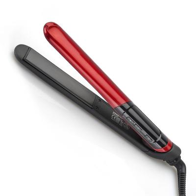 China Highest Standard Hot Selling Portable LCD Display Flat Iron Hair Curler Hair Care Iron Hair Straightener Brush for sale