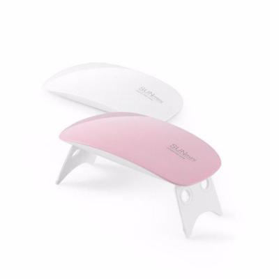 China Hot Selling USB Mini Pink White Nail Dryer Professional Rechargeable Nail Dryer Machine LED Gel Fast Curing UV Lamp UV Lamp For Salon for sale