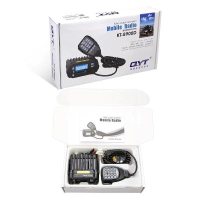 China 100 Mile 25W KT-8900D Walkie Talkie QYT KT-8900D Dual Band Quad Standby Car Radio for sale