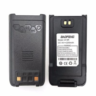 China Original BAOFENG Plastic 7.4V 2200mAh Li-ion Battery For BAOFENG UV-9R BF-9700 BF-A58 UV9R PLUS T57 Two Way Radio Walkie Talkie for sale