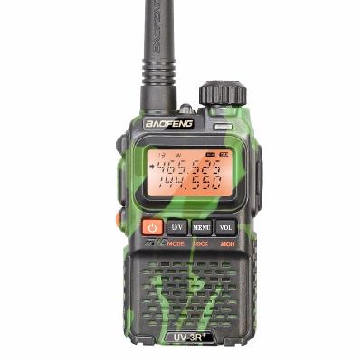 China UHF VHF Dual Band Walkie Talkie Mini UV-3R+Plus Baofeng Taxi 2 Way Radio BAOFENG Dual Band Radio uv-3r Plus Walkie Talkie 136-174/400-470MHz wireless camouflage for sale