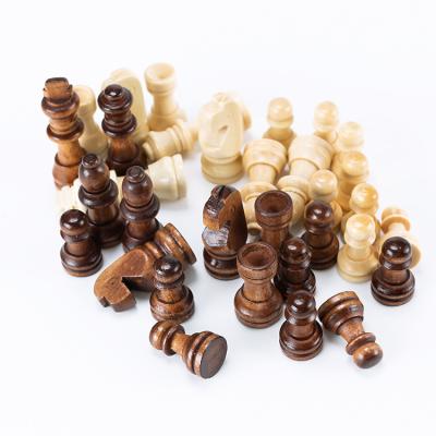 China Best Environmental Selling High Quality Chesscoin Game Toy Classic Educational Learning Wooden Chess Set for sale