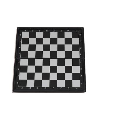 China Environmental Best Selling High Quality Folded Magnetic Plastic Set Of Checkers Drafts Chess Checkers For Adults Kids Children for sale