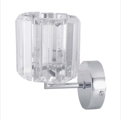 China Modern Modern Chrome Crystal Lighting, G9 Lamp Holder, Fixture for Kitchen Entry Hallway Bedroom Wall Light for sale