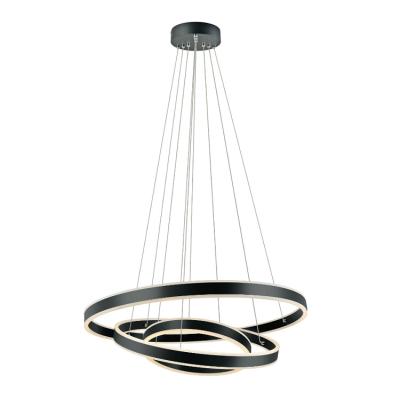 China Modern Hot Sale Acrylic Chandelier LED 60W Ring Shape Fixture for Living Room Bedroom, Ceiling Pendant Light for sale