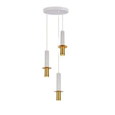 China Europe Market Modern Decorative Indoor Lighting Vintage GU10 3 Head Popular Hanging Light Industrial Pendant Lamp for sale