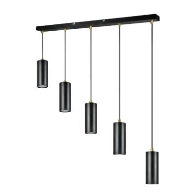 China Suspended Simple Modern Iron Design Five Head Chandelier / Home Chandelier Hotel Pendant Lights for sale