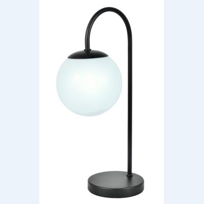 China Hot Selling Durable Glass Shade Modern Study Desk Lamp For Home Decorative Table Lamp for sale