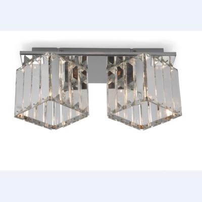 China Modern Crystal Ceiling Light Mini Chandelier Fitting for Kitchen Island Entry Hallway Bedroom, G9 Base, Chrome Ceiling Lamp for sale