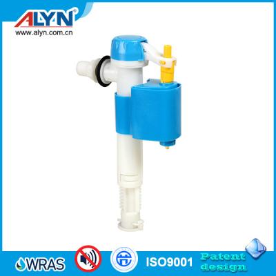 China WRAS fill valves ultra quiet two way toilet fittings POM water tanktoilet tank inlet valve for sale