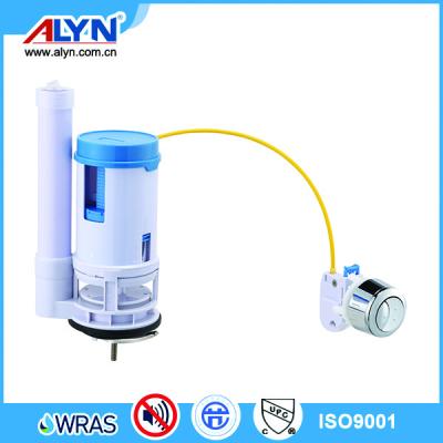 China WRAS Toilet Certificated Double Cable Flush Valve For One Piece Toilet for sale