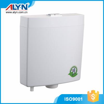 China Double Volume 6/3L Flush Toilet Wall-Hung Flush Tank for sale