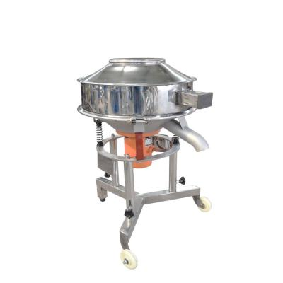 China Food Processing Stainless Steel Circular Rotary Vibration Sieve Sludge Separating Equipment for sale