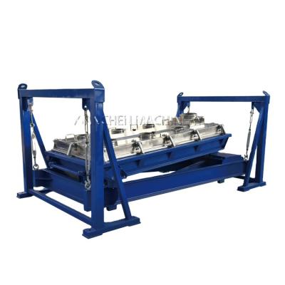 China Chemicals Swivel Screen Swing Screen Machine / Square Rotary Screen Large Exit for sale