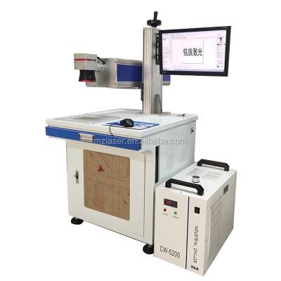 China Hot Sale 355nm 5W UV Laser Marking Machine UV Laser Engraving Machine For Glass Mugs for sale