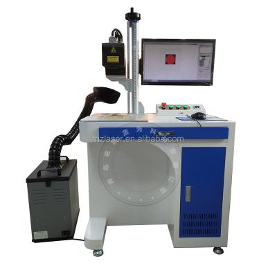 China Dynamic 3D Fiber Laser Marking Machine 3D Flat And Curved Surface Large Area Fiber On Metal 3D Fiber Laser Marking Machine for sale