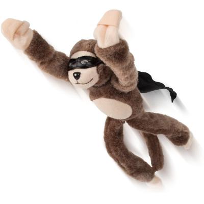 China Plush Ready To Ship Yangzhou Plush Factory Custom Logo On Cape Flying Screaming Monkey for sale