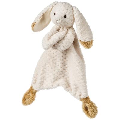 China Plush For Stuffed Baby Style Rabbit Safety Blanket Safety Blanket Lovely Super Soft Cute Rabbit Comforter Soothing Companion Toys for sale