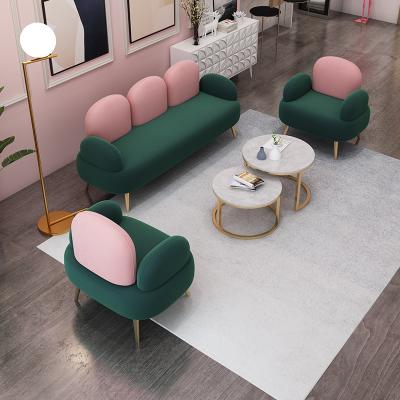 China Cute Decoration Sofa Designs Modern Living Room Sofa Convertible Fashion Cactus Furniture Sets for sale