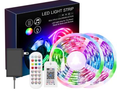 China Colorful Sensor Switch Smart RGB LED Light Strip for sale