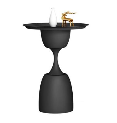 China European-style light extendable black marble luxury coffee table customized high-end luxury and American for sale